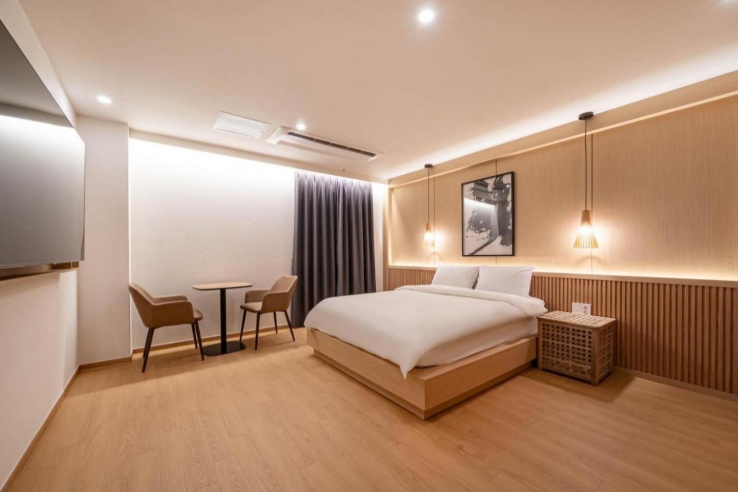 Hotel Hyggelig Busan Bagian luar foto